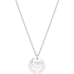 Liebeskind Berlin Halsketting roestvrij staal zilver LJ-0682-N-45