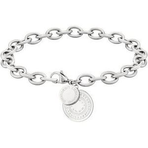 LIEBESKIND BERLIN - Armband - 20 cm - Edelstaal - Met Münzanhänger