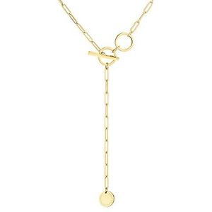 LIEBESKIND BERLIN - Halsketting - 49 cm - RVS - T-Bar Sluiting