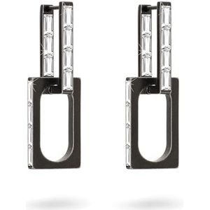 Liebeskind Berlin Oorbellen  zwart gemêleerd / transparant