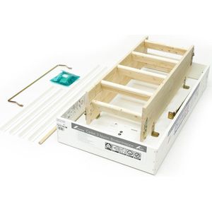 Roto zoldertrap - Cadet 3 ISO RC - 112 x 70 cm - 3-delig