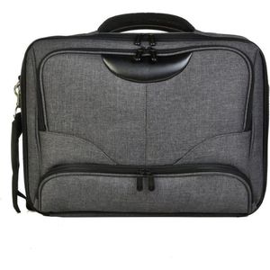 Dermata Laptoptas Canvas 3459CV Grijs