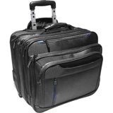 Dermata Business Laptop Trolley 17 inch Nylon 3484NY Zwart