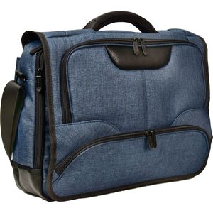 Dermata Business Laptoptas Canvas 3502CV Blauw