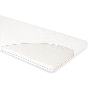 Pinolino Luna Up' Kleine matras voor kinderbed, 120 x 60 cm, 2,13 kg, wit