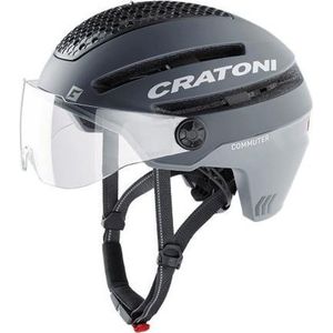 Cratoni Fietshelm Commuter Grey Matt S/M - Pedelec-standaard Norm NTA 8776