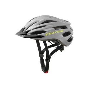 Cratoni Pacer+ Fietshelm voor volwassenen, uniseks, grijs, S-M (54-58 cm)