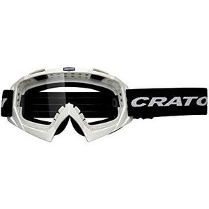 Cratoni Helmets C-Rage Mountainbike bril Sportbril Fietsbril (Wit), One Size