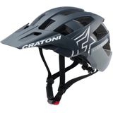 CRATONI MTB - Fahrradhelm AllSet Pro steel/blue matt