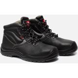 Jori - Basic Mid S3 - Veiligheidsschoen - Zwart - Rundleder