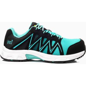 Elten Jori Veiligheidsschoen Jo_Speedy Laag ESD S1P Zwart/Aqua