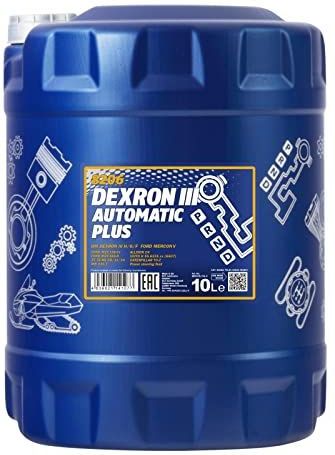 MANNOL - MN8206-10 - Automaatbak Olie - Rood - 10 Liter - Dexron III Automatic