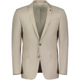 ROY Robson - Stijlvolle Model Blazer - Beige - Wolmix