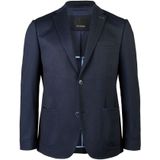 Roy Robson - Colbert - Donkerblauw - Geruit - Polyester/Viscose/Elastaan