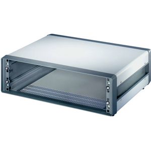 Schroff - 19" Behuizing - 4 HE - Staalplaat - Zwart