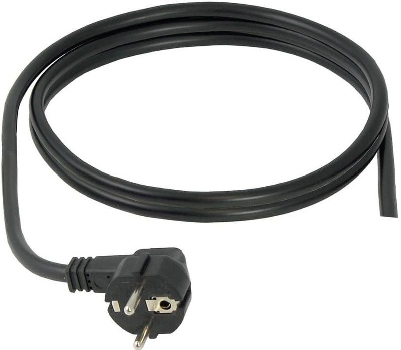 Schroff installatiestekker stroomkabel - Wieland GST18® - open eind / zwart - 1 meter