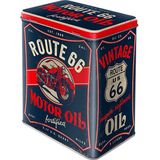 Route 66 Motor Oil. Bewaarblik .