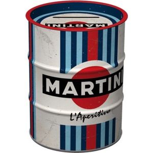 Spaarpot - Martini - L'Aperitivo Racing Stripes (herbruikbaar)