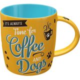 Nostalgic-Art beker Coffee & Dogs