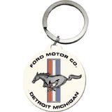 Ford Mustang Sleutelhanger Ø 4 cm.
