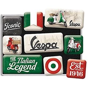 Vespa - magneet Set