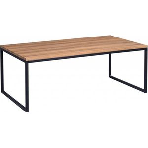 HomeTrends4You Jakarta 2 salontafel, MDF decor eiken bruin, 110x60cm, hoogte 43cm