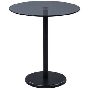 M2 Kollektion Gero, glas, zwart, diameter 50 cm, hoogte 56 cm