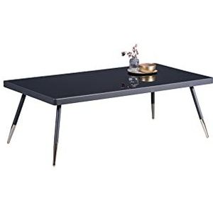 M2 Kollektion Rome 2 salontafel, metaal, antraciet, goud, zwart, 120 x 41 x 60 cm