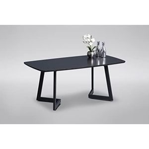 M2 Kollektion Tibet 2 salontafel, metaal, zwart, 110x60x46