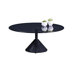 M2 Kollektion Montreal 1 salontafel, metaal, zwart, 60 x 35 x 60 cm