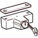 Roto draaivergrendelslot NT silver met cilinder Roto 257070