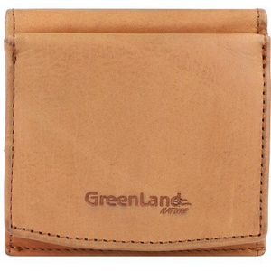 Greenland Nature GreenLand NATURE Portemonnee RFID-bescherming Leer 10 cm cognac2