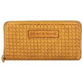 Greenland Nature Femi & Nine Portemonnee Leer 20 cm  geel