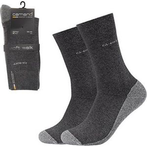 Camano Herensokken, ondoorzichtig, grijs (08 antraciet), 35-38 EU