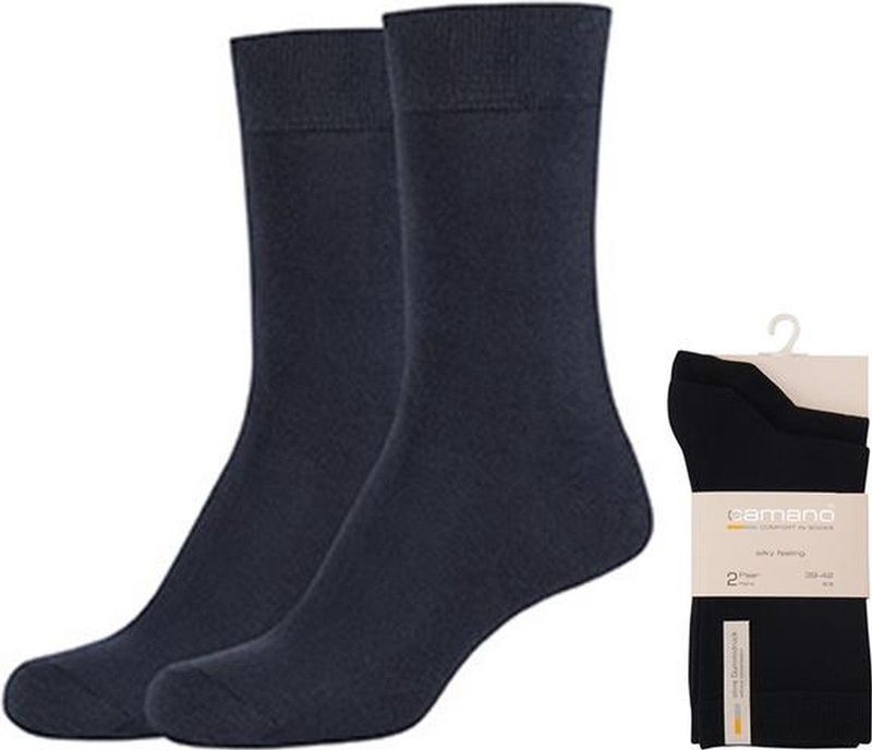 Camano - Kniekousen - Zwart - Viscosemix met Stretch