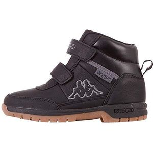 Kappa Bright Hoge sneakers voor kinderen, uniseks, zwart zwart 1111, 30 EU