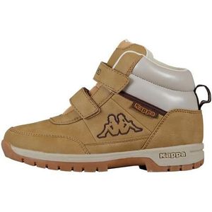 Kappa Bright Hoge sneakers voor kinderen, uniseks, beige 4141, 28 EU