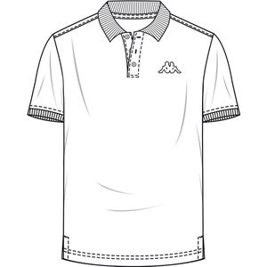 Kappa - Poloshirt - Korte Mouwen - Gestikt Logo - Basic