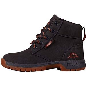 Kappa Unisex Cammy Classic Boots voor kinderen, 10 UK, Blauw Navy Oranje 6744, 35 EU