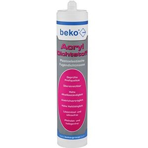 Beko 230310 acryl-afdichtmiddel 310 ml, grijs