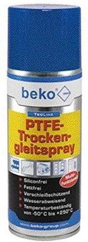 Beko - TecLine PTFE - Droog Smeermiddel - Zwart - 400ml