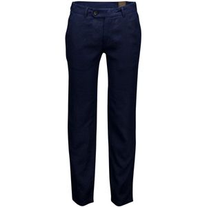 Gardeur - Trevi-3 - Pantalon - Blauw - 100% Linnen - Tapered Fit