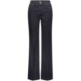 Gardeur - FELIZA7 - Jeans - Grijs - Wide Leg Model