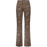 Gardeur - ZURI126 - Bootcut Broek - Beige - Regular Waist