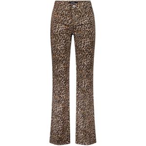 Gardeur - ZURI126 - Bootcut Broek - Beige - Regular Waist