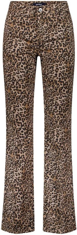 Gardeur - ZURI126 - Bootcut Broek - Beige - Regular Waist