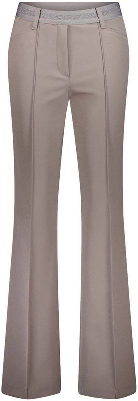 Gardeur - ZILLA2 - Bootcut Broek - Taupe - Regular Waist
