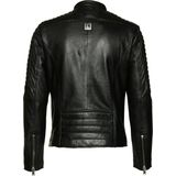 Leren Jas - Zwart - 100% Leer - Aansluitende Pasvorm