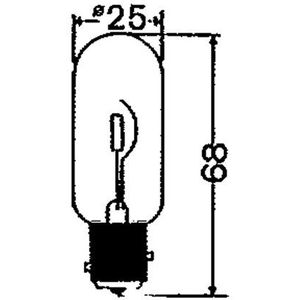 Aqua Signal Reserve lamp 10-30V / 8W Flitslamp