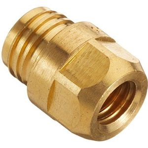 Abicor Binzel 10 stuks contactbithouders van messing voor lasbranders M6/BI schroefdraad 8/24 lengte 13 mm 142.0121